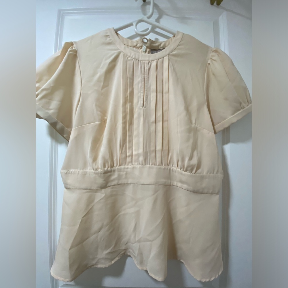 Eshakti blouse with great peplum waist xl